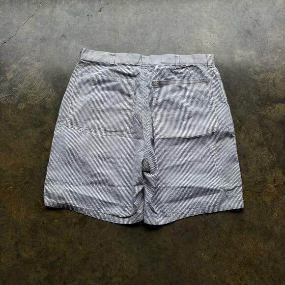 Vintage Polo Ralph Lauren Pinstripe‎ Beach Shorts - Picture 1 of 3